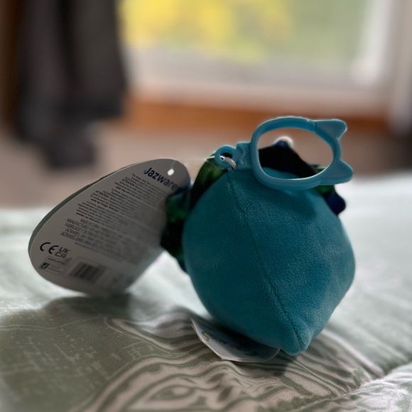 squishmallow galaxy triceratops keychain - Picture 3 of 5